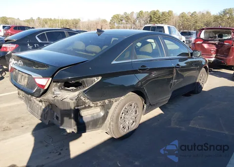 2012 Hyundai Sonata Gls z USA, uszkodzony, nr VIN 5NPEB4ACXCH470267